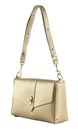 LANCASTER Top Double Crossbody Bag M Champagne - In - Nude