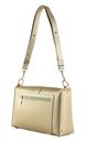 LANCASTER Top Double Crossbody Bag M Champagne - In - Nude