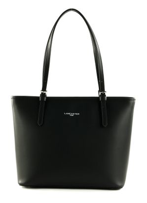 LANCASTER Smooth Tote Bag M Noir