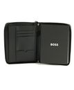 HUGO BOSS Monogram Conference Folder M Black