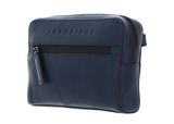 THE BRIDGE Damiano Clutch Oltremare / Rutenio Scuro THE BRIDGE Damiano Clutch Oltremare / Rutenio Scuro