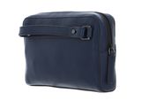 THE BRIDGE Damiano Clutch Oltremare / Rutenio Scuro THE BRIDGE Damiano Clutch Oltremare / Rutenio Scuro