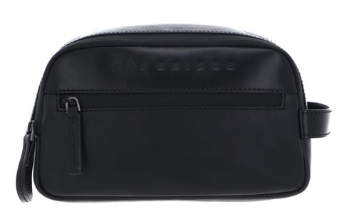 THE BRIDGE Damiano Beauty Pouch Nero Abb. Rutenio Scuro