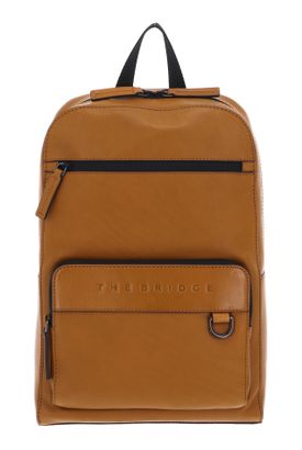 THE BRIDGE Damiano Backpack S Curry Abb Rutenio Scuro