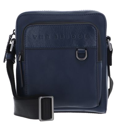 THE BRIDGE Damiano Crossbody Bag M Oltremare / Rutenio Scuro