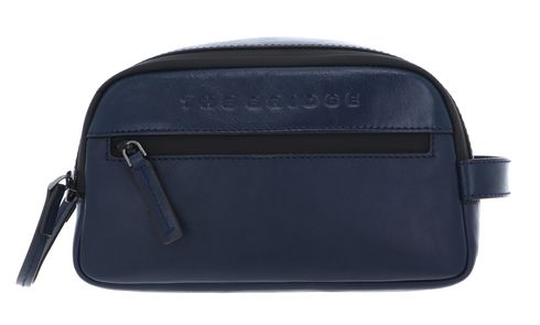 THE BRIDGE Damiano Beauty Pouch Oltremare / Rutenio Scuro