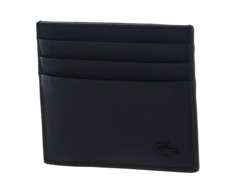 LACOSTE Men's Classic Credit Card Holder Black