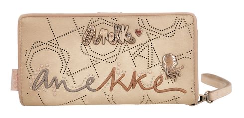 Anekke Hollywood Studio Large RFID Wallet L Nude