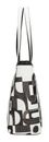 Anekke Peace & Love Nature Sixties Tote Bag With Shoulder Strap Black & White