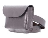 Vanzetti Glitter Radiance Belt & Belt Bag Gun Metal