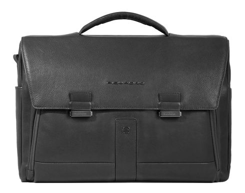 PIQUADRO Carl Briefcase 1 Handle Black