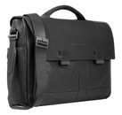 PIQUADRO Carl Briefcase 1 Handle Black PIQUADRO Carl Briefcase 1 Handle Black
