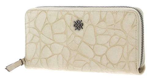 PICARD Clams 1 Zip Around Wallet Cream