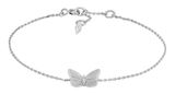 FOSSIL Sterling Butterflies Bracelet Silver FOSSIL Sterling Butterflies Bracelet Silver