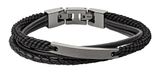 FOSSIL Vintage Casual Multi-Strand Bracelet Black