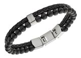 FOSSIL Vintage Casual Multi-Strand Bracelet Black FOSSIL Vintage Casual Multi-Strand Bracelet Black