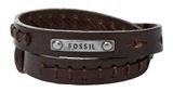 FOSSIL Vintage Casual Leather Bracelet Brown