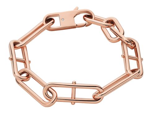 FOSSIL Heritage D-Link Bracelet Rosegold