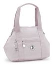 kipling Basic Elevated Art Mini Handbag Gleam Silver