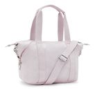 kipling Basic Elevated Art Mini Handbag Gleam Silver