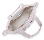 kipling Basic Elevated Art Mini Handbag Gleam Silver