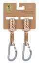 Lässig CAS MIX Stroller Hooks Cord 2 pcs Camel / Vanilla / Lavender Lässig CAS MIX Stroller Hooks Cord 2 pcs Camel / Vanilla / Lavender