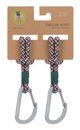 Lässig CAS MIX Stroller Hooks Cord 2 pcs Green / Lavender / Deep Red