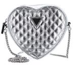 GUESS Twiller Heart Bag Silver GUESS Twiller Heart Bag Silver