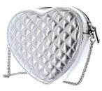 GUESS Twiller Heart Bag Silver GUESS Twiller Heart Bag Silver