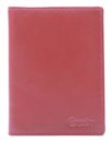 Esquire Silk 02 Passport Case Red