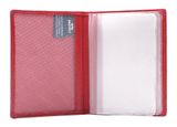 Esquire Silk 02 Passport Case Red