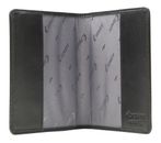 Esquire New Silk Passport Case Black Esquire New Silk Passport Case Black
