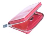 Esquire Silk 02 Zip Wallet Red
