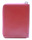 Esquire Silk 02 Zip Around Wallet Red