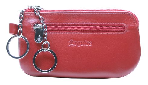 Esquire Silk 02 Key Case Red