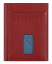 bugatti Secure Slim Mini Wallet Red bugatti Secure Slim Mini Wallet Red