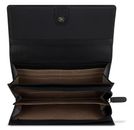 bugatti Mira Ladies Long Wallet With Flap Black bugatti Mira Ladies Long Wallet With Flap Black