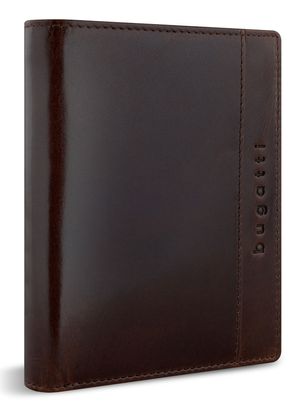 bugatti Romano Wallet With Flap Brown