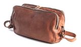 HAROLD'S Submarine Handbag Triple Cognac