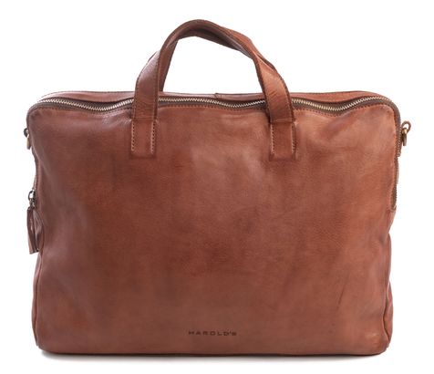 HAROLD'S Submarine Notebookbag Carry Case Cognac