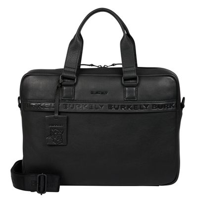 BURKELY Minimal Mason Laptopbag 15,6" Busy Black