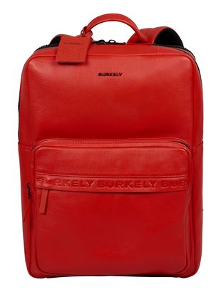 BURKELY Minimal Mason Backpack 15.6" Really Red