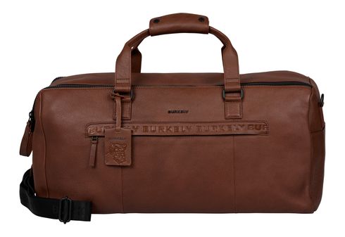 BURKELY Minimal Mason Weekender Custom Cognac