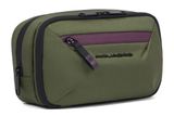 PIQUADRO Corner 2O Beauty Case With Two Compartments Green