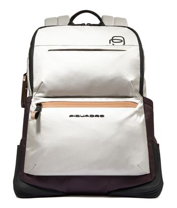 PIQUADRO Corner 2O Computer Backpack Grey - Black