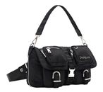 Desigual Palvinder Tromso Satin Crossbody Bag Black Desigual Palvinder Tromso Satin Crossbody Bag Black