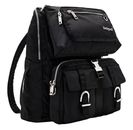 Desigual Palvinder Seul Satin Devedex Backpack Black