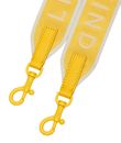 LIEBESKIND BERLIN Fancy Straps Logo Webbing Strap Lemon LIEBESKIND BERLIN Fancy Straps Logo Webbing Strap Lemon