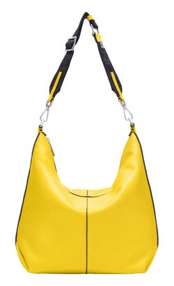 LIEBESKIND BERLIN Paris Sheep Natural Hobo M Lemon