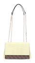 GUESS Sestri Logo Convertible Xbody Flap Bag Latte Logo / Pale Yellow GUESS Sestri Logo Convertible Xbody Flap Bag Latte Logo / Pale Yellow
